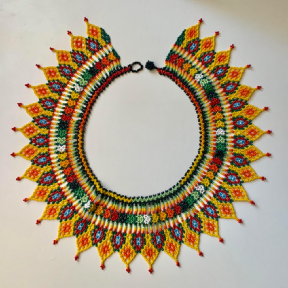 Beaded Statement Necklace